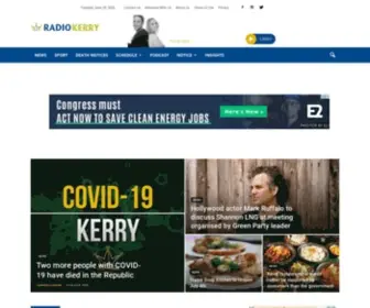 Radiokerry.ie Screenshot