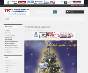 RadiokomunikacJa.com(TK Radiokomunikacja systemy radiokomunikacyjne) Screenshot