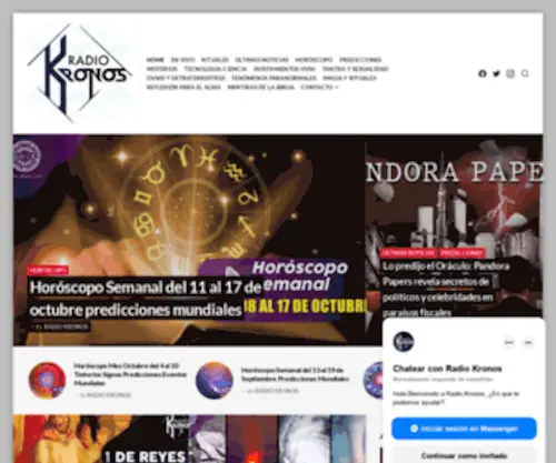 Radiokronos.com.co(Contact Support) Screenshot