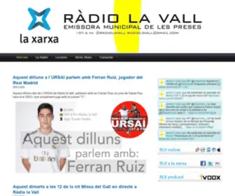 Radiolavall.com(Notícies) Screenshot