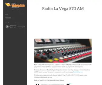 Radiolavega.com(Radio La Vega 870 AM) Screenshot