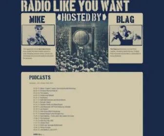 Radiolikeyouwant.com(RADIO LIKE YOU WANT) Screenshot