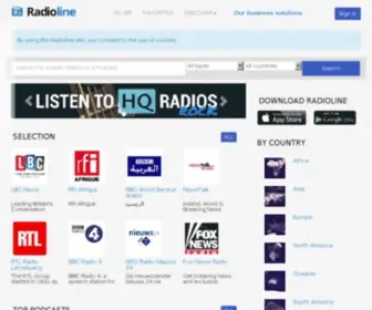 Radioline.co(Listen free online radio) Screenshot