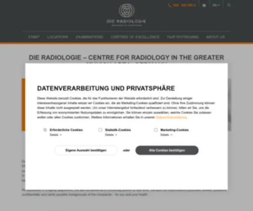 Radiologicum-Munich.com(DIE RADIOLOGIE München (Munich Centre for Radiology)) Screenshot