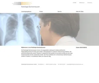 Radiologie-Sachsenhausen.de(Radiologie Sachsenhausen) Screenshot