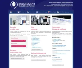 Radiologie92.com(Radiologie 92) Screenshot