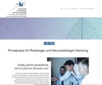 Radiologiehamburg.de(Privatpraxis) Screenshot