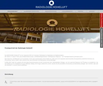 Radiologiehoheluft.de(Radiologie Hoheluft Hamburg) Screenshot