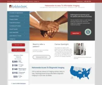 Radiologyassist.com(Nationwide Affordable MRI) Screenshot