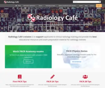 Radiologycafe.com(Radiology Cafe) Screenshot