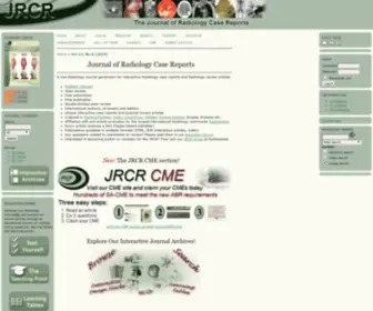 Radiologycases.com(Journal of Radiology Case Reports) Screenshot