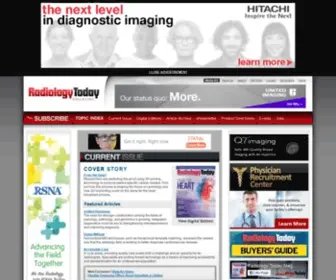 Radiologytoday.net(Radiology Today Magazine) Screenshot