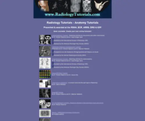 Radiologytutorials.com(Radiology Tutorials) Screenshot