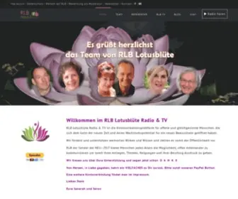 Radiolotusbluete.de(Radio Lotusblüte) Screenshot