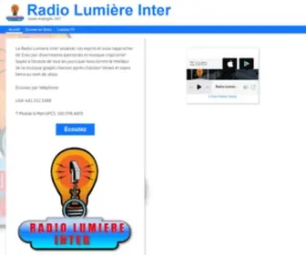 Radiolumiere.ht(Radio Lumière Inter) Screenshot