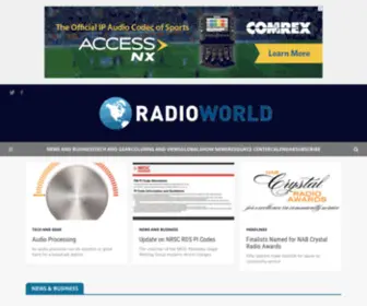 Radiomagonline.com(Radio magazine) Screenshot
