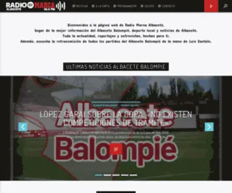 Radiomarcaab.com(Radio Marca Albacete) Screenshot