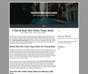 Radiomarconi.com Screenshot