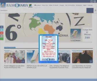 Radiomaria.co.tz(Radio Maria Tanzania) Screenshot