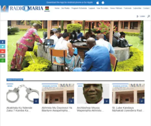 Radiomaria.mw(Radio Maria Malawi) Screenshot