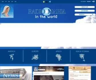 Radiomaria.org(Radio Maria in the world) Screenshot