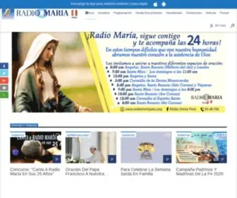 Radiomariaperu.org(Radio) Screenshot