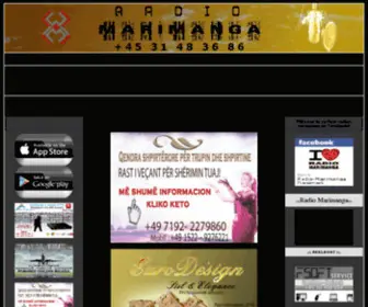 Radiomarimanga.org(Radioshqip) Screenshot
