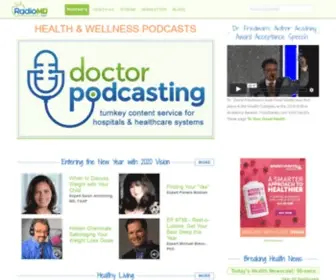 Radiomd.com(Health Podcasts) Screenshot