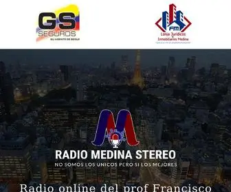 Radiomedinastereo.com(Emisora online de musica y conferencias de PH) Screenshot