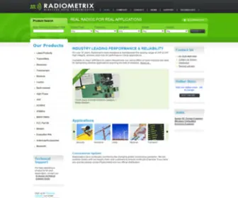 Radiometrix.com(Radio Modules) Screenshot