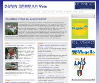 Radiomugello.it(Radio Mugello) Screenshot