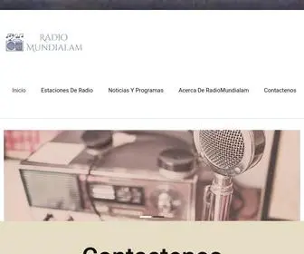 Radiomundialam.com(radiomundialam) Screenshot