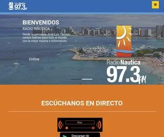 Radionautica.com.ec(Radio) Screenshot