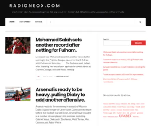 Radioneox.com(Radioneox) Screenshot