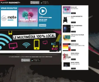 Radionetplus.ch(La radio 100% musique de net) Screenshot