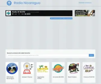 Radionicaragua.net(Escucha las mejores radios de Nicaragua) Screenshot