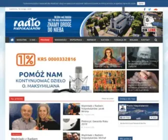 Radioniepokalanow.pl(Radio Niepokalanów) Screenshot