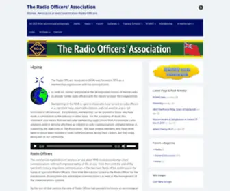 Radioofficers.com(Marine, Aeronautical and Coast Station Radio Officers) Screenshot