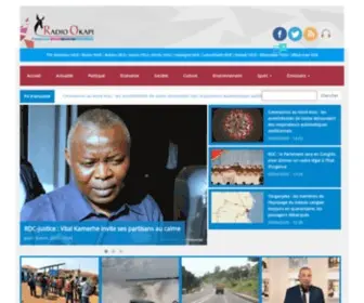 Radiookapi.net(Radio Okapi) Screenshot