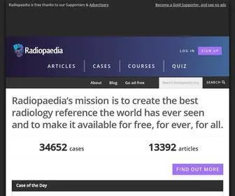 Radiopaedia.org(The peer) Screenshot