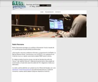 Radiopanorama.com.ar(Radio Panorama) Screenshot