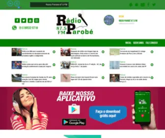 Radioparobe.com.br(Rádio) Screenshot