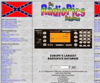Radiopics.com(RadioPics database) Screenshot