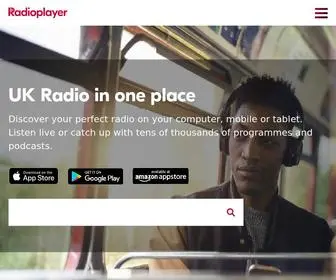 Radioplayer.co.uk(UK Radio in one place) Screenshot