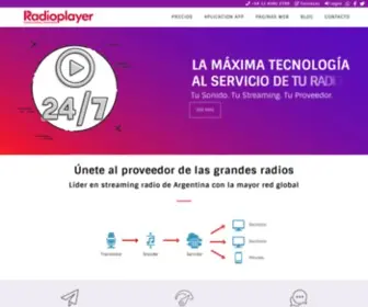 Radioplayer.com.ar(Arma tu combo con Aplicación Iphone (iOS)) Screenshot