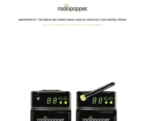 Radiopopper.com Screenshot