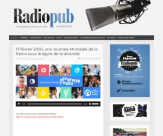 Radiopub.fr(Pour les pros de la pub et spots radio) Screenshot