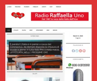 Radioraffaellauno.com(R.R.1 La radio della Valle Dell'Irno) Screenshot