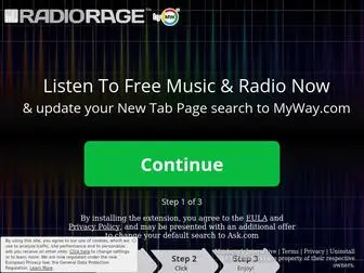 Radiorage.com(Radiorage) Screenshot