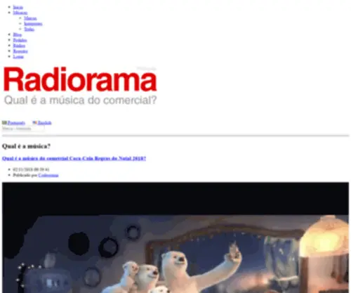 Radiorama.com.br(Lumache’s documentation) Screenshot